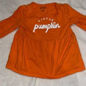 Cat & Jack little pumpkin shirt 5T
